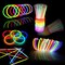 144 Pcs 8" Glowsticks, Bracelets Necklaces, Glow in the Dark Party Favors, Easter, Christmas, Halloween Supplies Pack, Football Party Supplies